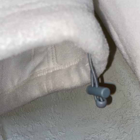 NWOT White Fleece Columbia Jacket Size M - Picture 8 of 8